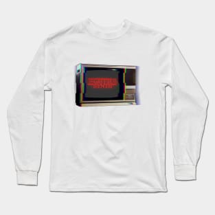 TV SET / EIGHTIES SYNTH #3 Long Sleeve T-Shirt